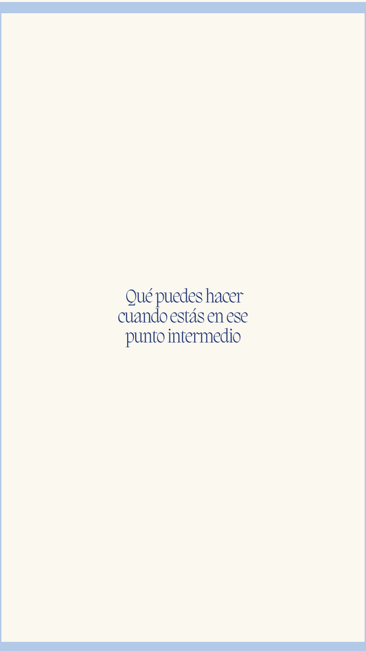 Entre entender y poder cambiar