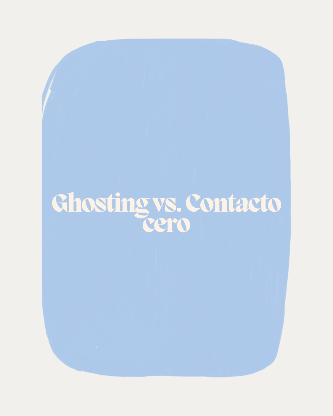 No es lo mismo desaparecer que poner límites: ghosting vs. contacto cero